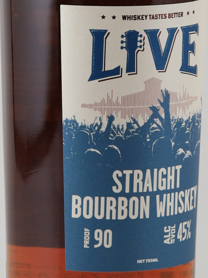 Live Straight Bourbon Whiskey