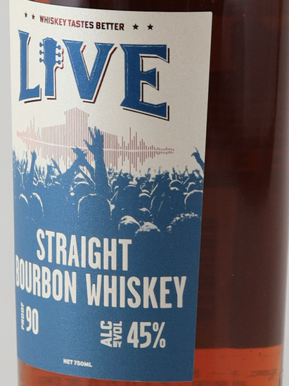 Live Straight Bourbon Whiskey