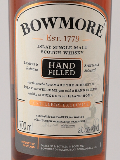 Bowmore 2007 Handfilled