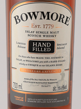 Load image into Gallery viewer, Bowmore 2007 Handfilled