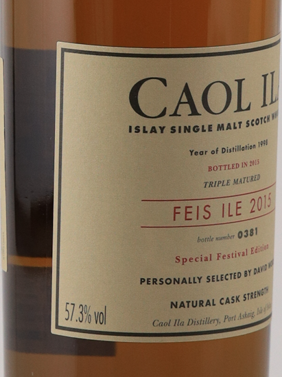 Caol Ila 1998 Triple Matured Feis Ile 2015