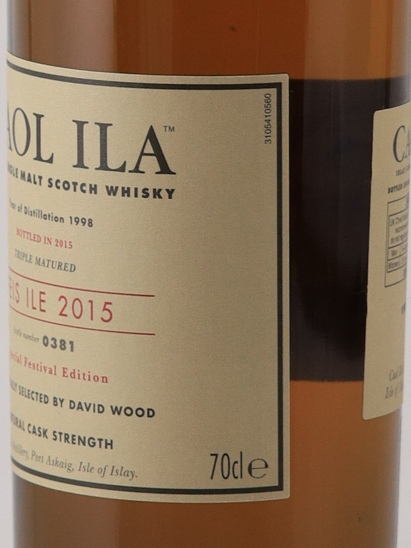 Caol Ila 1998 Triple Matured Feis Ile 2015
