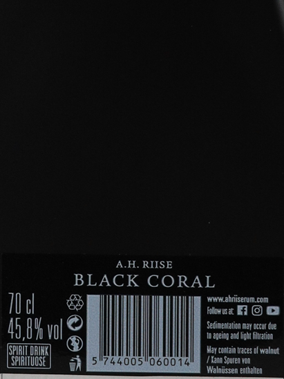 A.H. Riise Black Coral