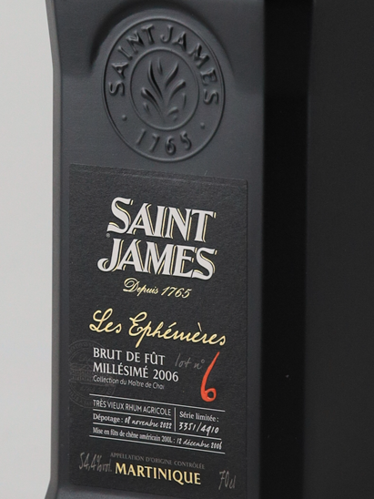 Saint James Le ephemeres Brut de Fut 2006