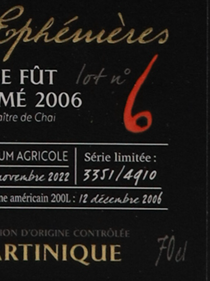 Saint James Le ephemeres Brut de Fut 2006