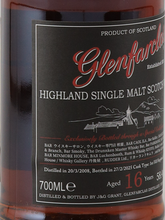 Load image into Gallery viewer, Bar Bacchus Glenfarclas 16 Years Old 2008 Exclusive for Japanese Bar`s 58.4%