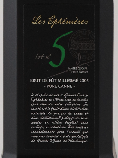 Saint James Le ephemeres Brut de Fut 2005