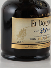 Load image into Gallery viewer, El Dorado 21 Year Old 700ml