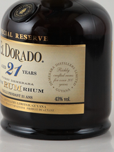 Load image into Gallery viewer, El Dorado 21 Year Old 700ml