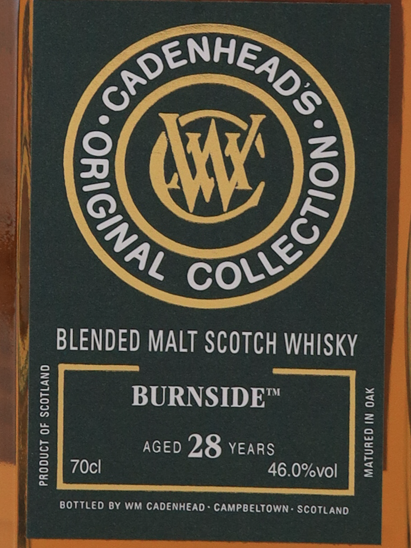 Cadenhead's Original Collection Burnside 28 Year Old