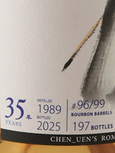 Load image into Gallery viewer, Whisky Find Zheng Wei Sanguo Ji FINAL Imperial 35 years 1989 47.2%