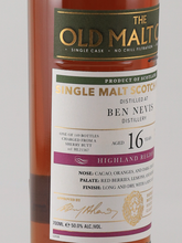 Load image into Gallery viewer, Old Malt Cask Ben Nevis 16 Years 1998 50%