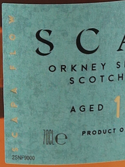 Scapa 10 Year Old 700ml (Parallel Import) - image 6