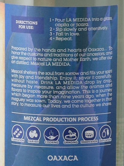 La Medida Tobala 45% 750ml