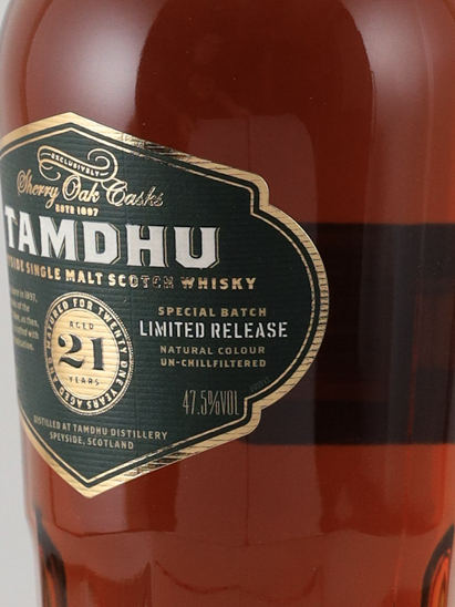 Tamdhu 21 years 47.5%