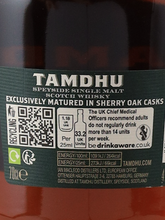 Load image into Gallery viewer, Tamdhu 21 years 47.5%