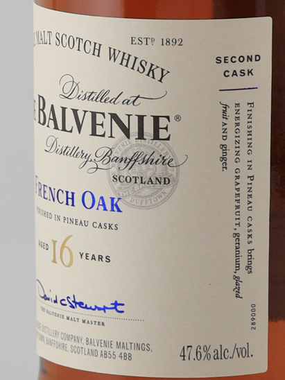 Balvenie 16 Year Old French Oak Cask