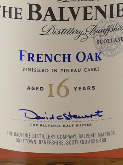 Balvenie 16 Year Old French Oak Cask