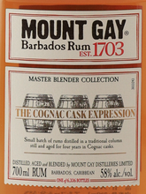 Load image into Gallery viewer, Mount Gay Cognac Cask Expression