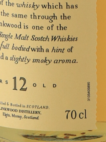 Linkwood 12 Year Old 2021 Release Lot 1063