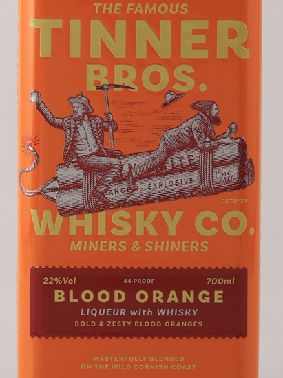 Tinner Bros Blood Orange Whisky Liqueur 700ml