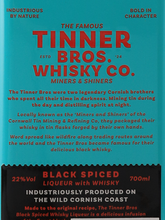 Load image into Gallery viewer, Tinner Bros Black Spice Whisky Liqueur 700ml