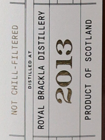 Kane & Grain Royal Brackla 11 Year Old 2013