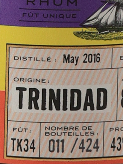 Compagnie des Indes Trinidad 8 Year Old 2016