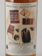 Load image into Gallery viewer, Hidden Spirits Ben Nevis 28 Years Old 1996 Asia Exclusive 44.1%