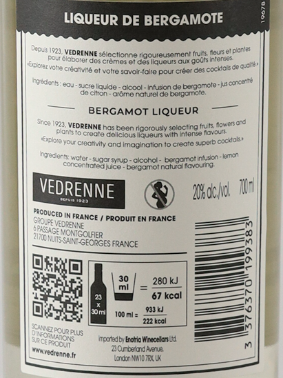 Vedrenne Bergamot