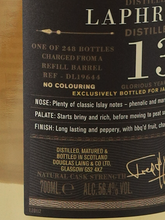 Load image into Gallery viewer, Old Particular Laphroaig 13 years 2012 for JIS 56.4%