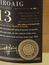 Load image into Gallery viewer, Old Particular Laphroaig 13 years 2012 for JIS 56.4%