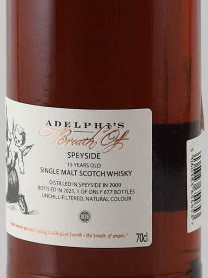 Adelphi Breath of Speyside 15 Years 2009 58.1%