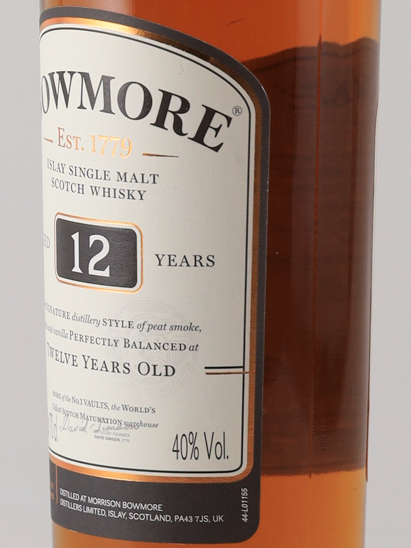 Bowmore 12 years [Parallel Import] (no box)
