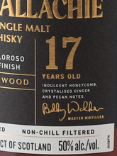 Load image into Gallery viewer, Glenallachie 17 Year Old Mizunara &amp; Oloroso Sherry Cask Finish 50% [Parallel Import]