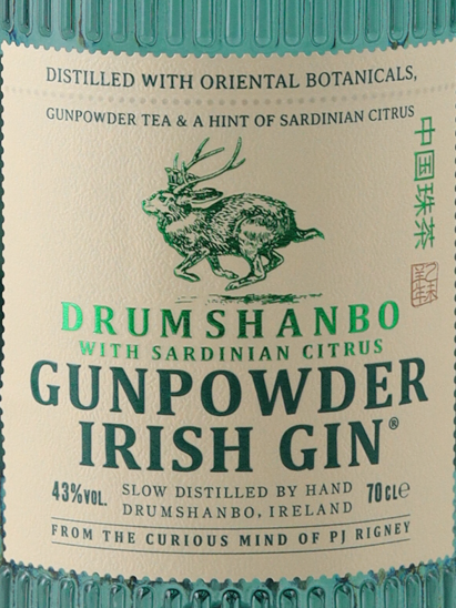 Drumshanbo Gunpowder Irish Gin
