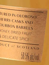 Load image into Gallery viewer, Glen Grant Arboralis Cask Strength 58.5% No box (defective cap)