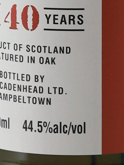 CADENHEAD'S Enigma Highland 40 Years Old 1985 44.5% — Single Malt