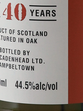 Load image into Gallery viewer, CADENHEAD'S Enigma Highland 40 Years Old 1985 44.5% — Single Malt