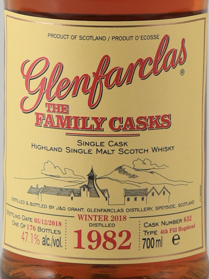 Glenfarclas Family Cask 1982/2018 47.1%