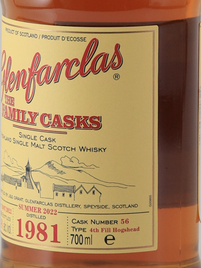 Glenfarclas Family Cask 1981/2022 44.9%