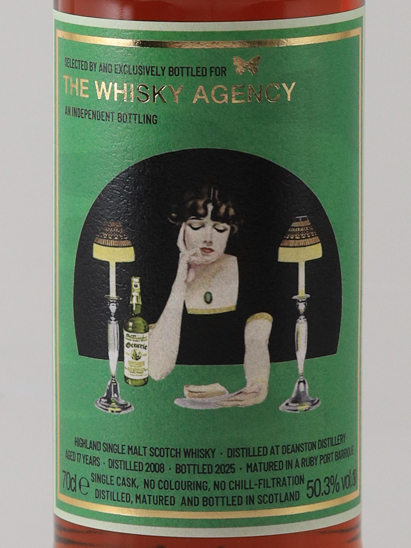 Whisky Agency Deanston 17 Years Old 2008 50.3%
