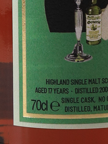 Whisky Agency Deanston 17 Years Old 2008 50.3%
