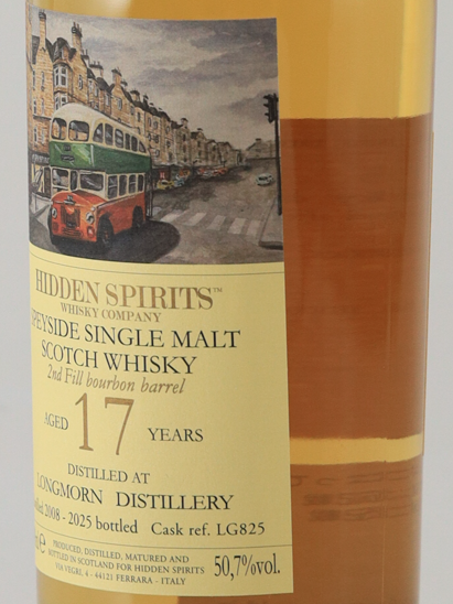 Hidden Spirits Longmorn 17 Years Old 2008 50.7%