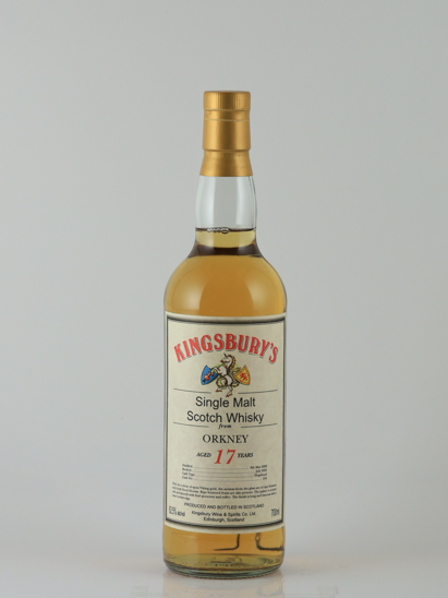 Kingsbury Orkney 17 Years 2008 62.5%