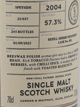 Load image into Gallery viewer, Connoisseur's Choice Cask Strength Glenburgie 21 Year Old 2004