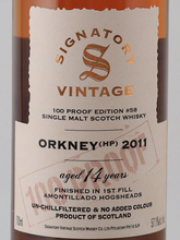 Load image into Gallery viewer, Signatory Orkney 14 Year Old 2011 Amontillado Cask Finish 57.1%