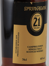 Load image into Gallery viewer, Springbank 21 Year 2022 Release [Authorized Import] (Defective Label)