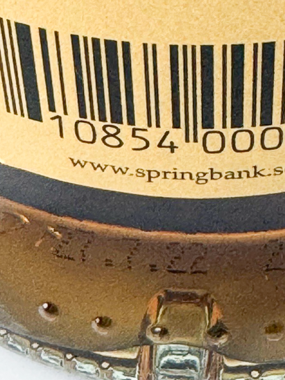Springbank 21 Year 2022 Release [Authorized Import] (Defective Label)