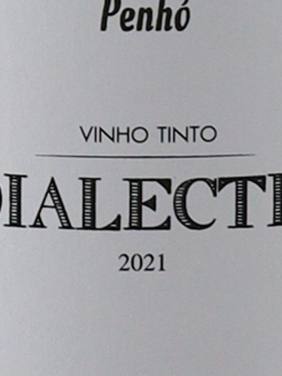 Penho Wines Dialectic Red 2021 750ml